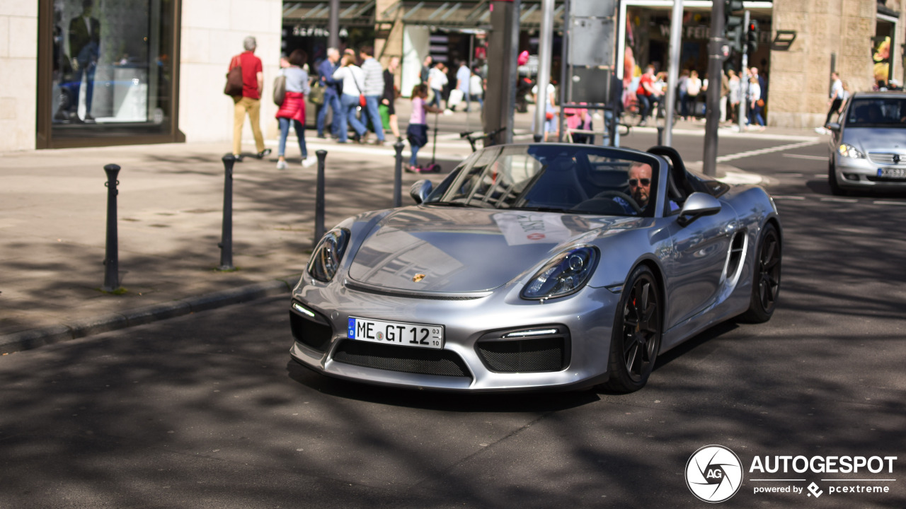 Porsche 981 Boxster Spyder