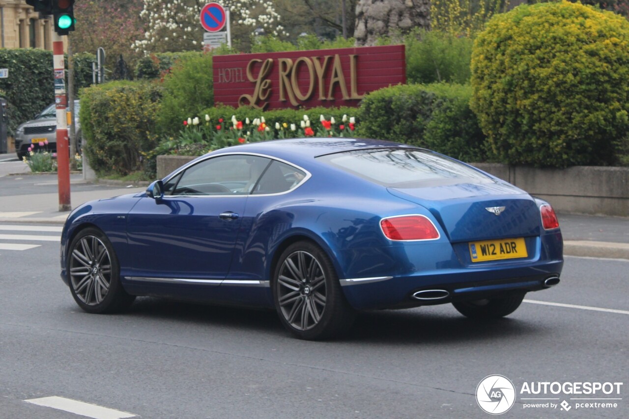 Bentley Continental GT Speed 2012