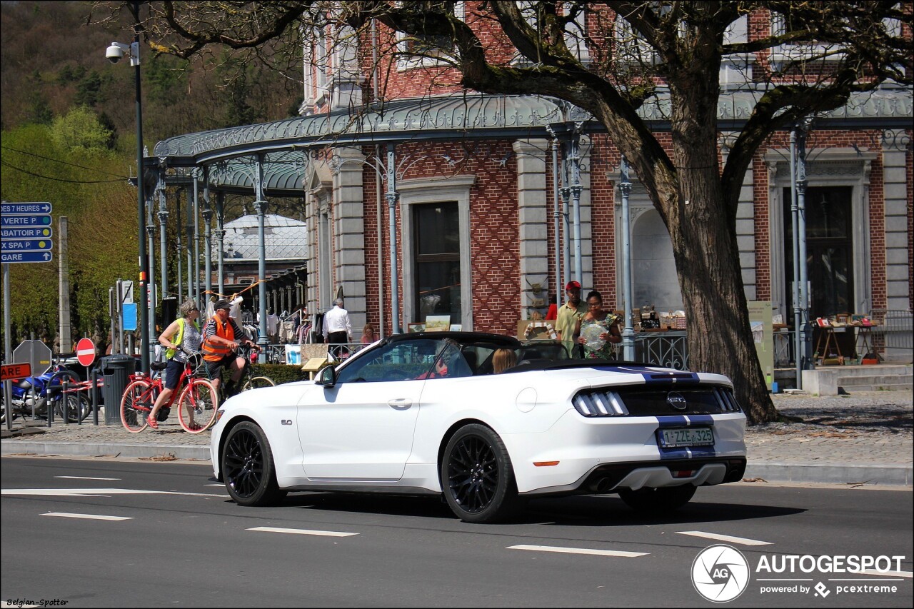 Ford Mustang GT Convertible 2015