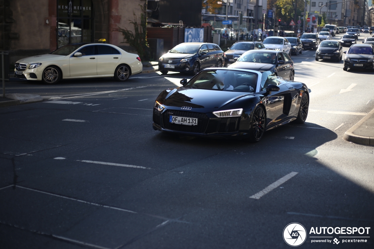 Audi R8 V10 Spyder 2016