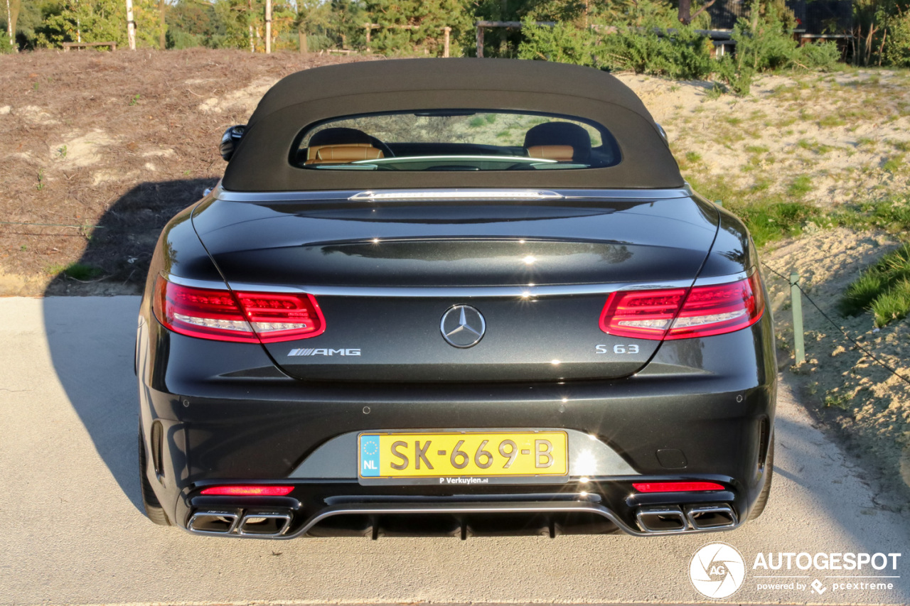 Mercedes-AMG S 63 Convertible A217