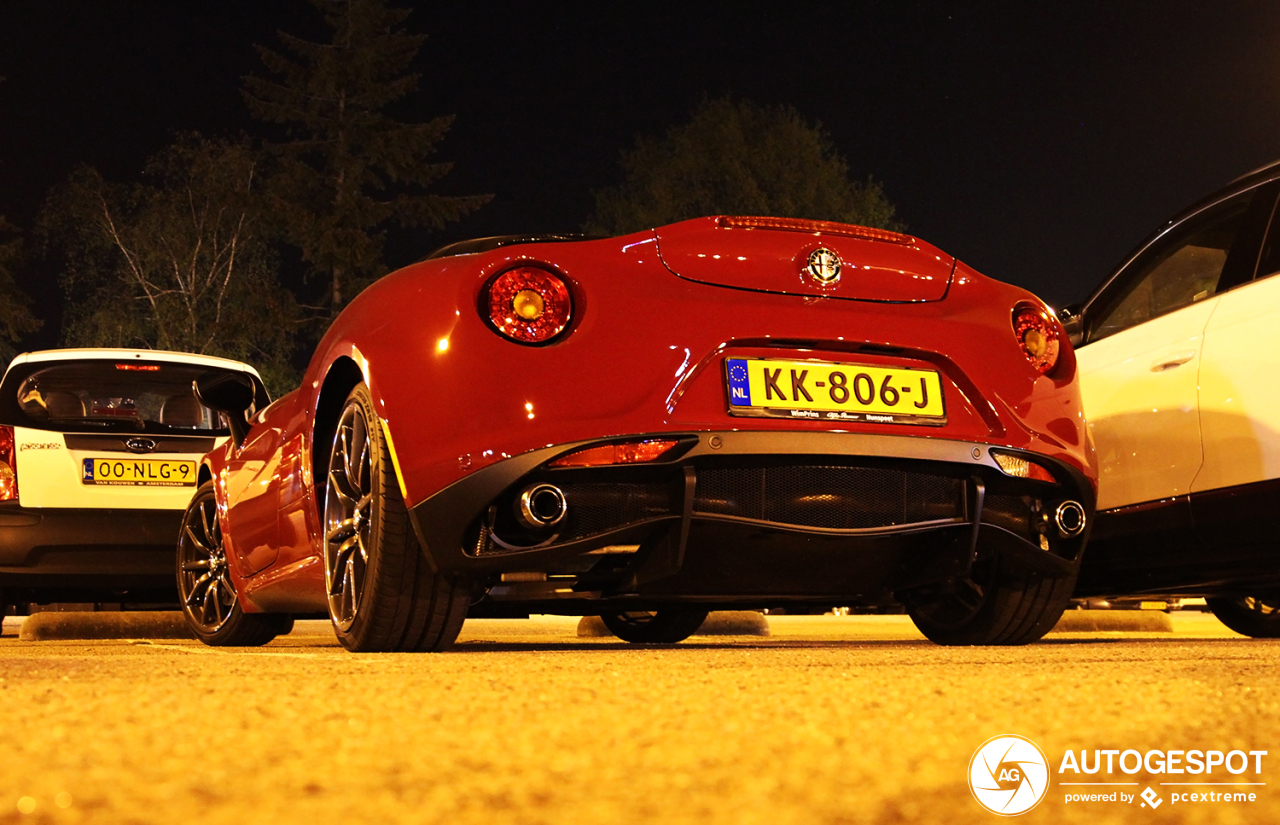 Alfa Romeo 4C Spider CPZ Track Edition