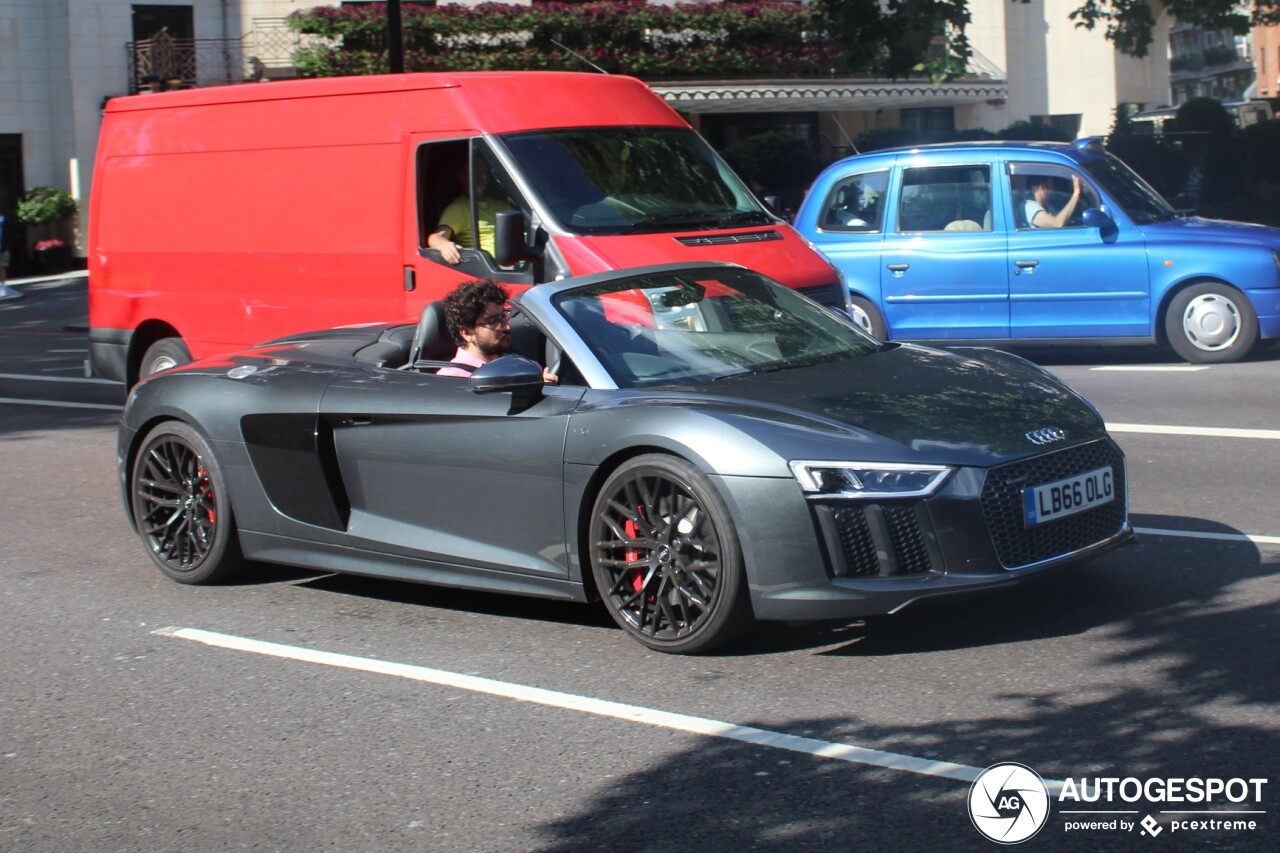 Audi R8 V10 Spyder 2016