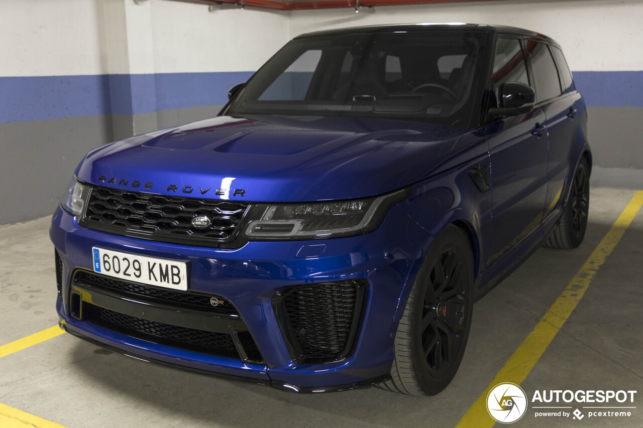 Land Rover Range Rover Sport SVR 2018