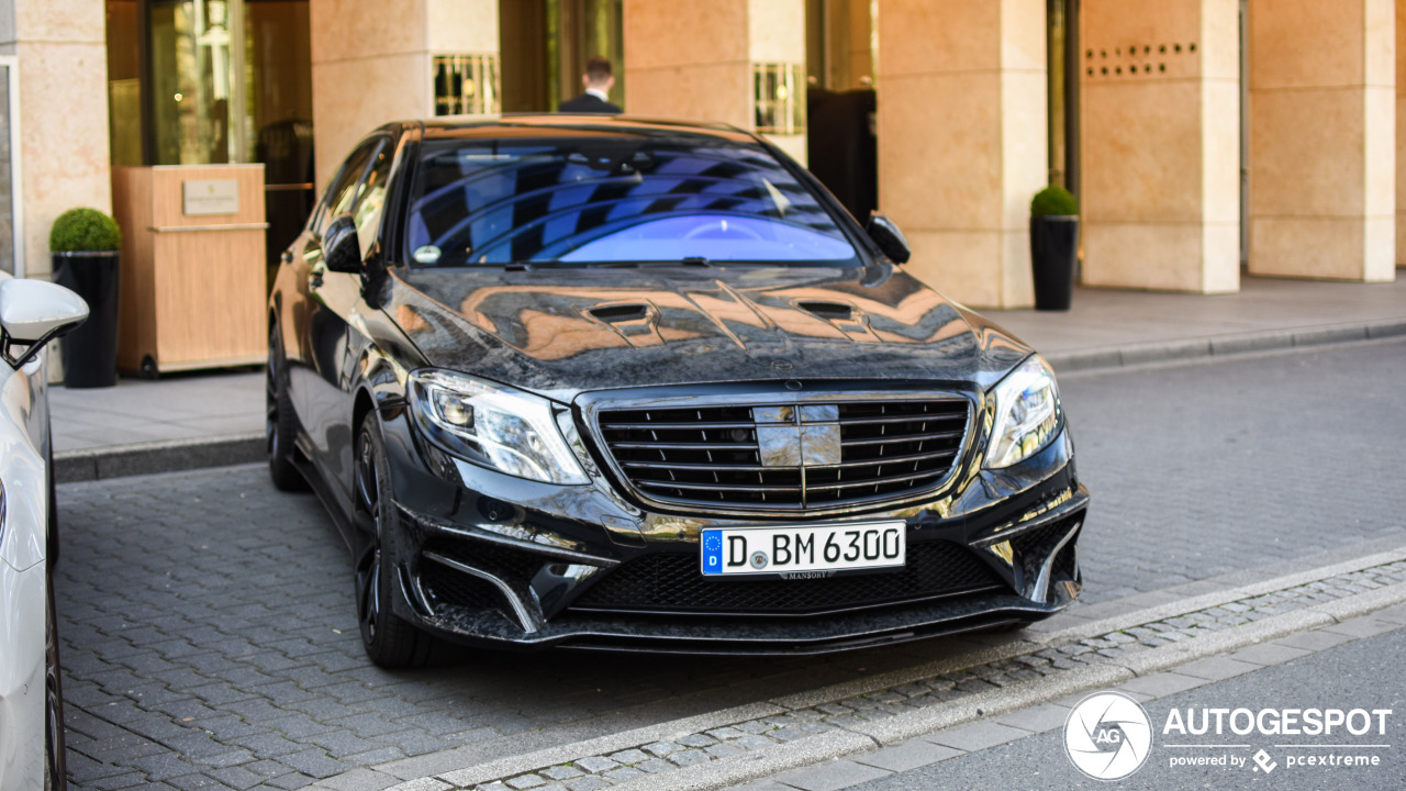 Mercedes-Benz Mansory S63 AMG W222 Black Edition