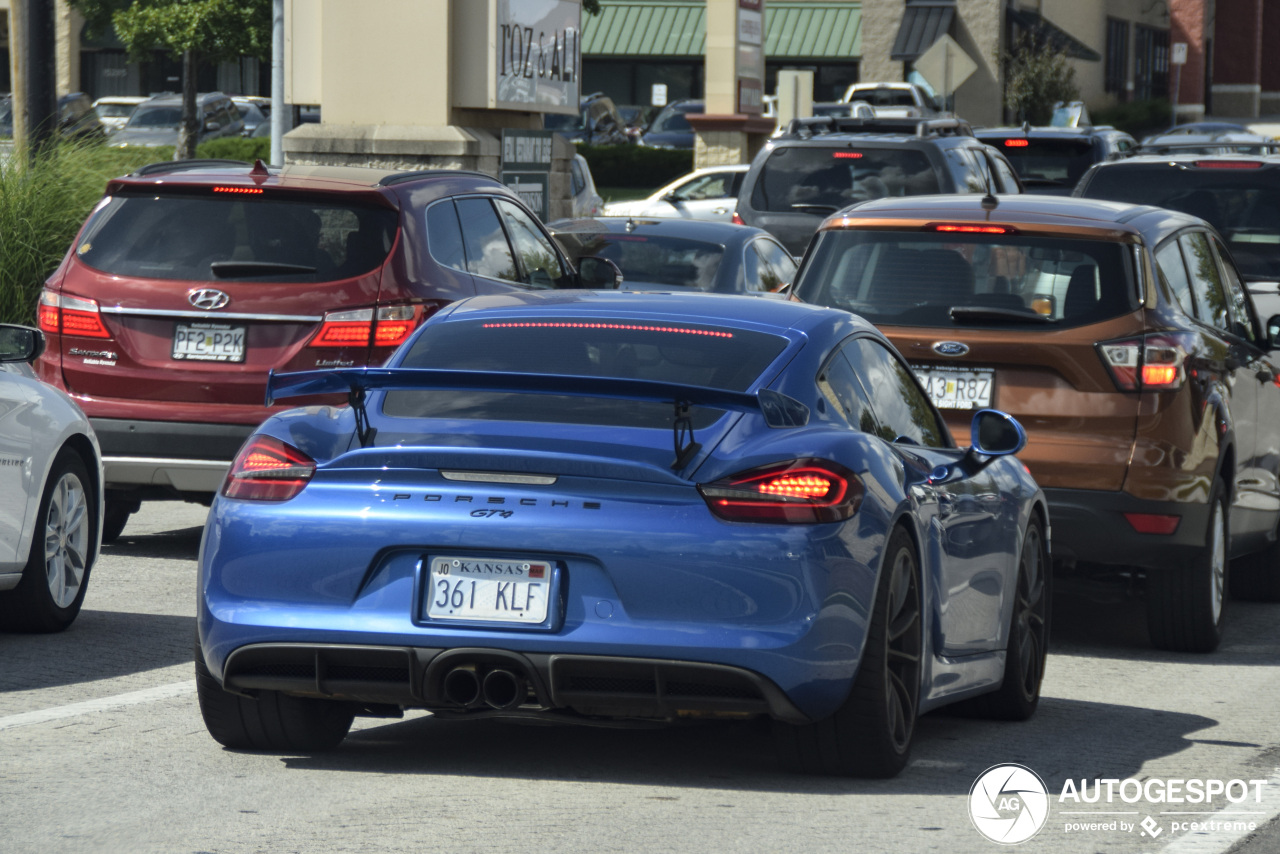 Porsche 981 Cayman GT4