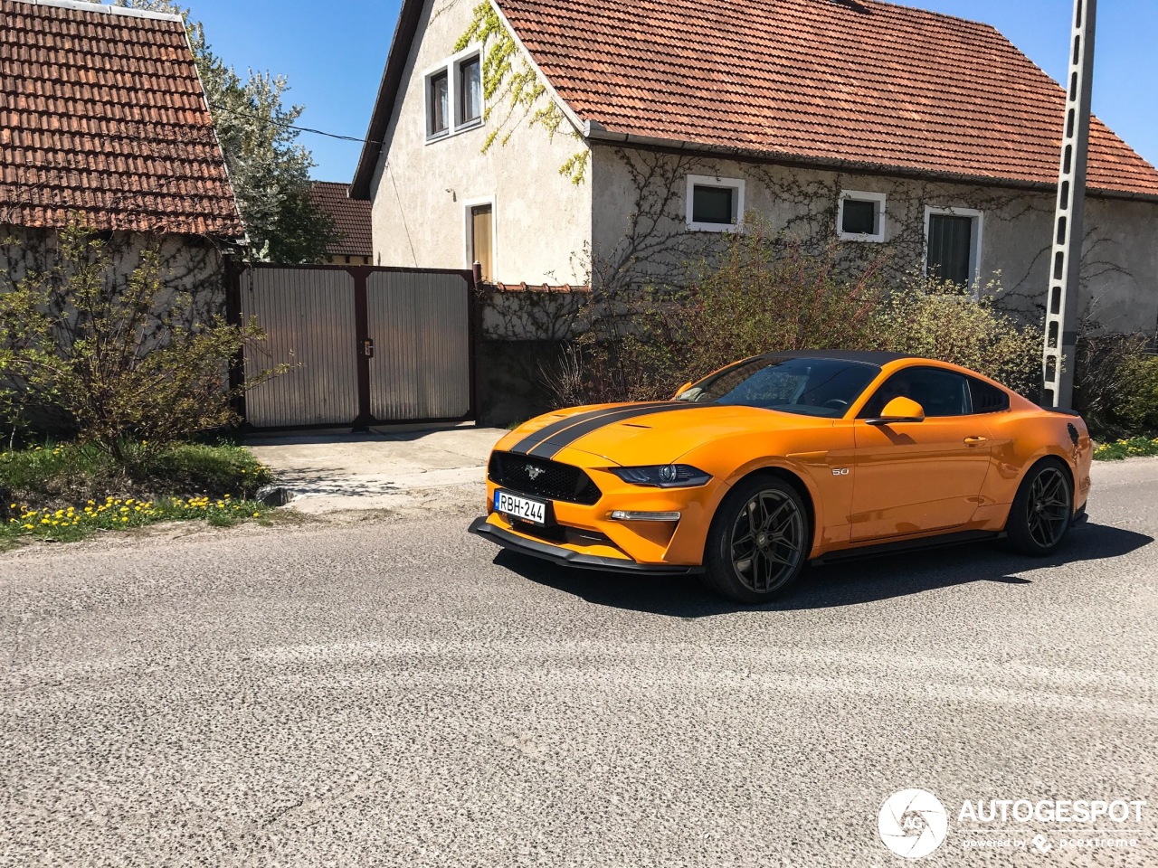 Ford Mustang GT 2018 DF Tuning