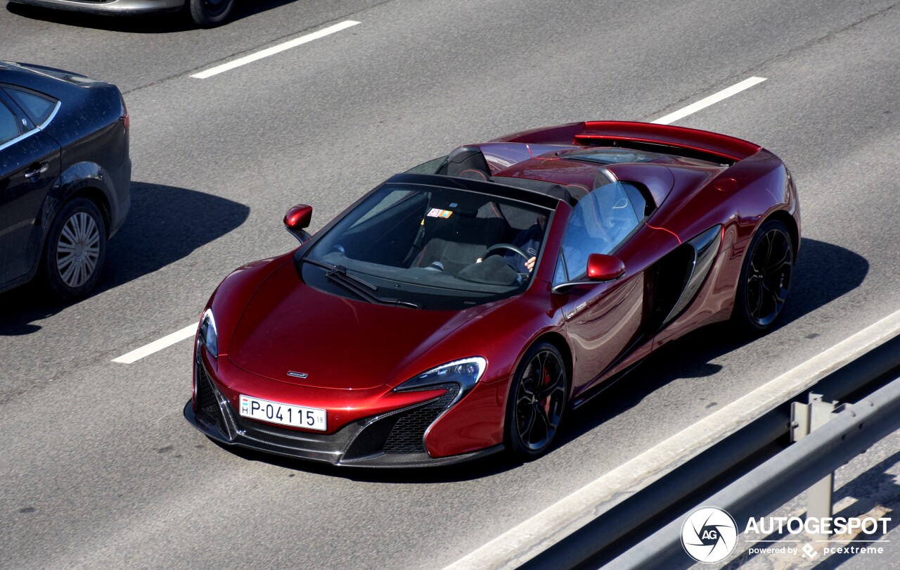 McLaren 650S Spider