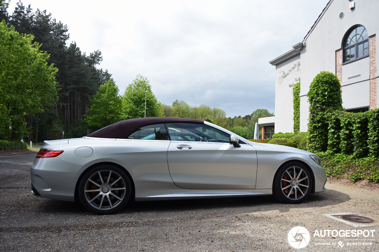 Mercedes-AMG S 63 Convertible A217