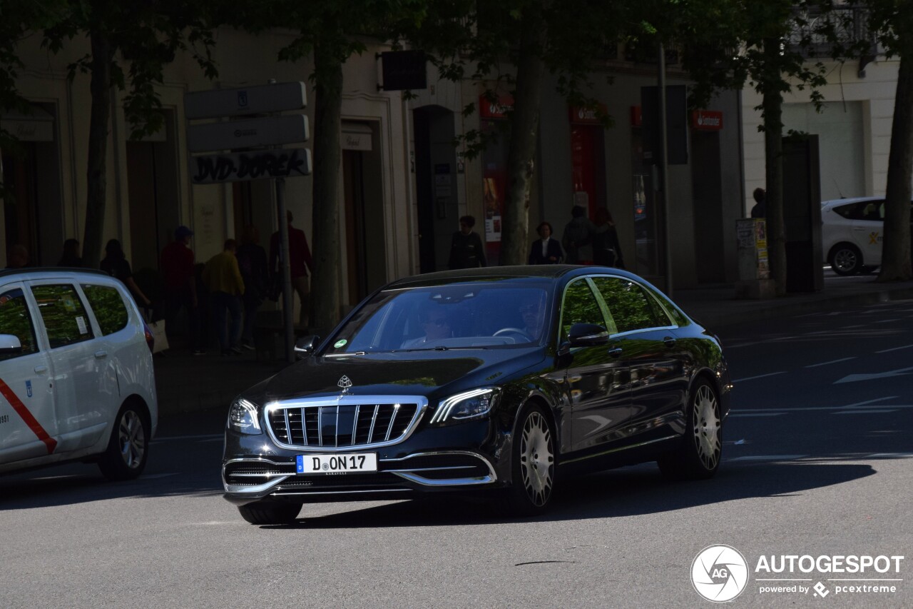 Mercedes-Maybach Brabus S 650 X222 2018