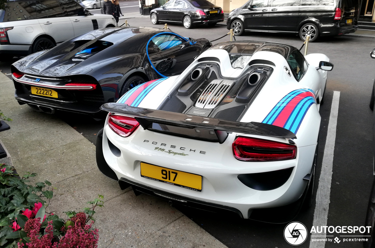 Porsche 918 Spyder Weissach Package