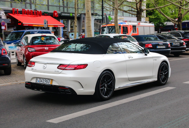 Mercedes-AMG S 63 Convertible A217 2018