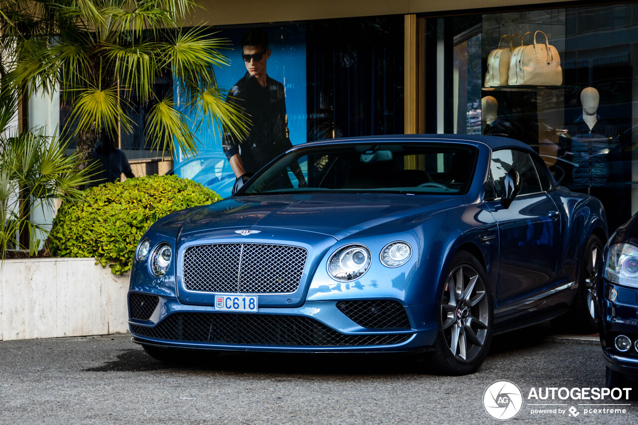 Bentley Continental GTC V8 S 2016