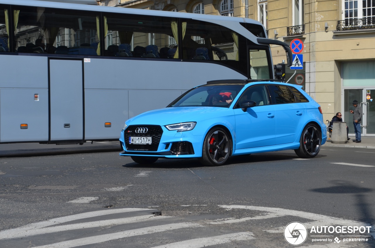 Audi RS3 Sportback 8V 2018