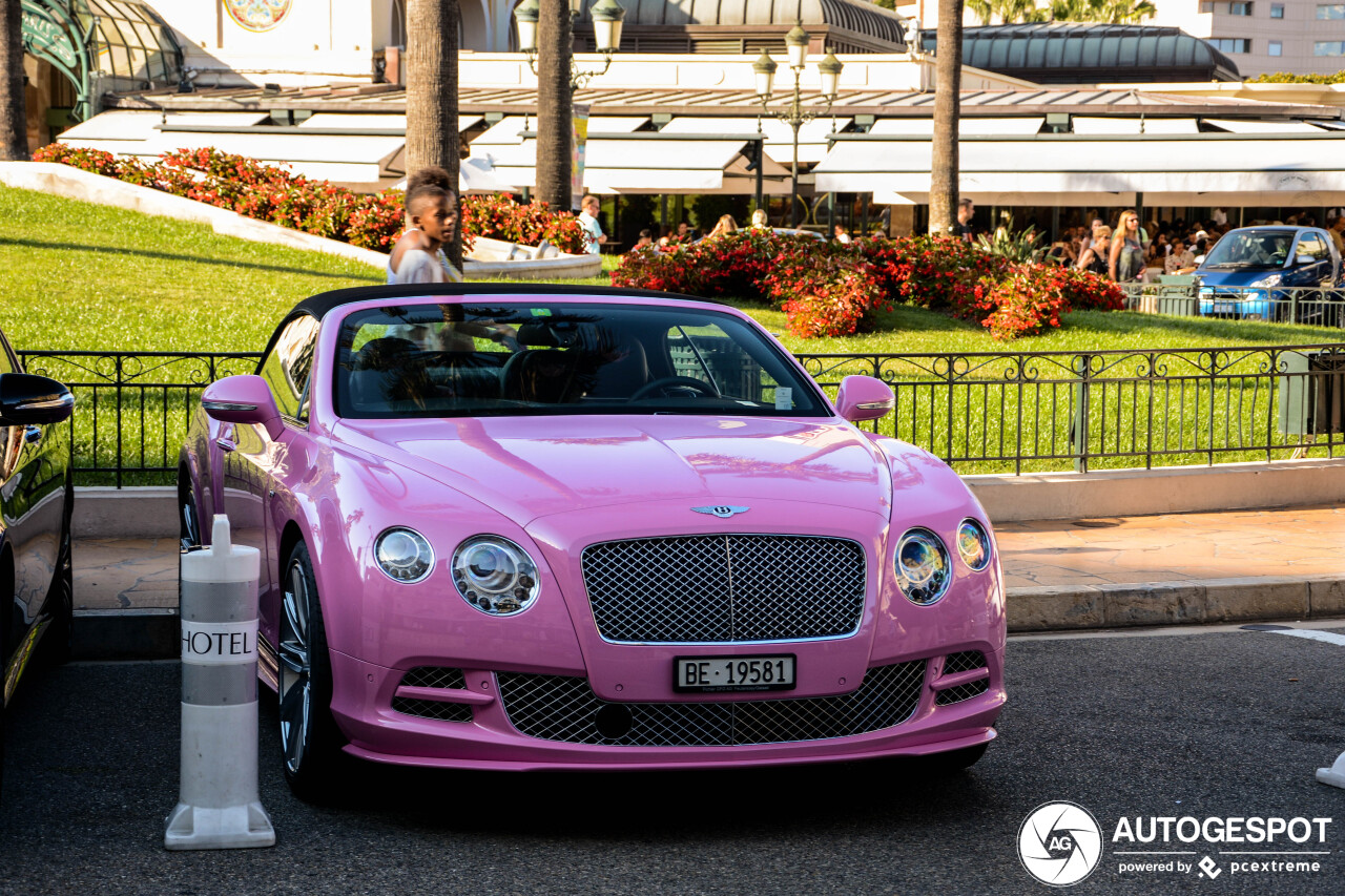 Bentley Continental GTC Speed 2013