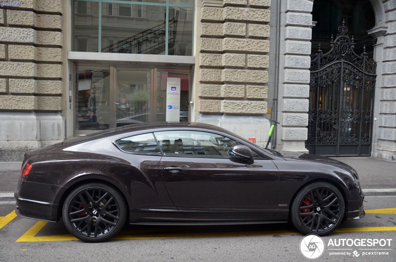 Bentley Continental Supersports Coupé 2018