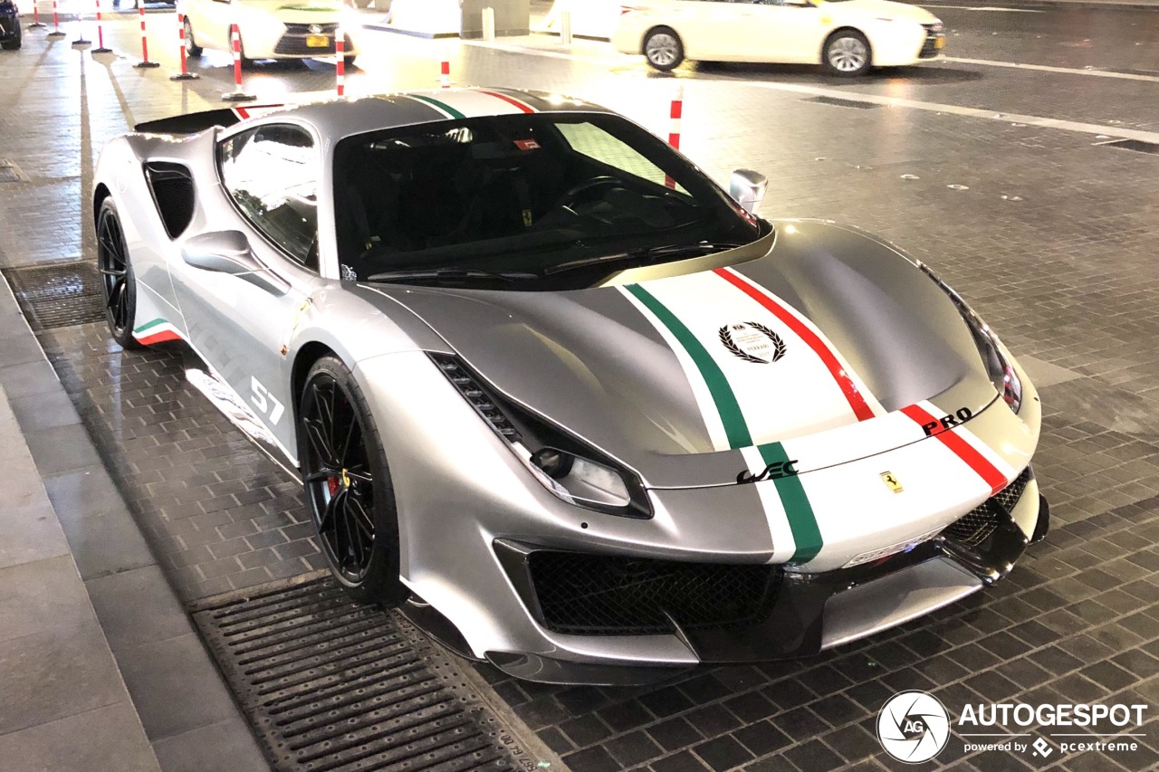 Ferrari 488 Pista Piloti