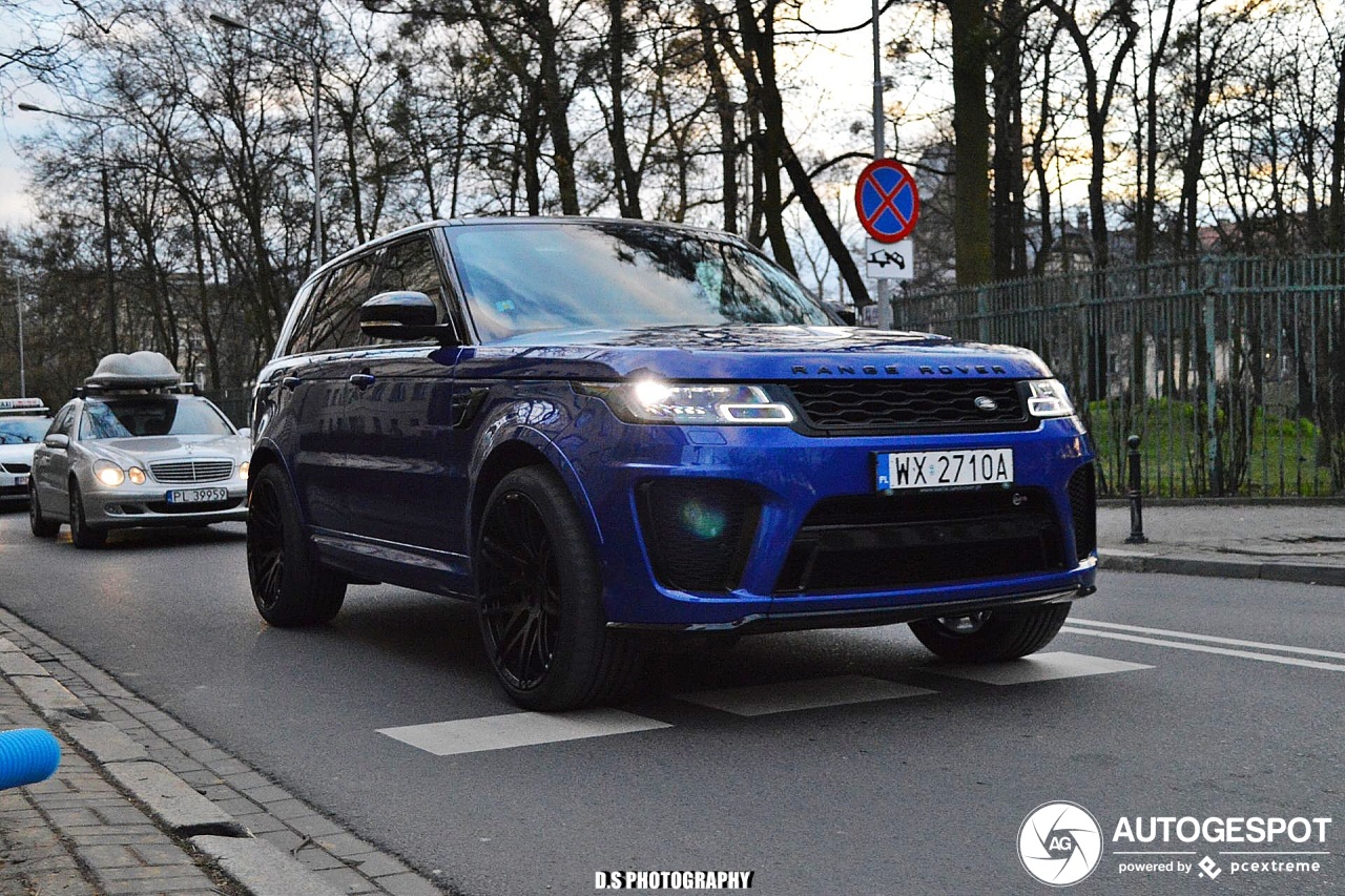 Land Rover Range Rover Sport SVR 2018