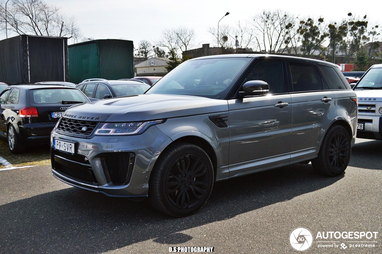 Land Rover Range Rover Sport SVR 2018 Carbon Edition