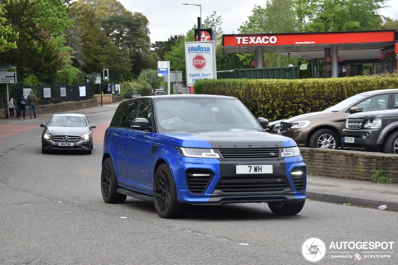 Land Rover Urban Range Rover Sport SVR 2018