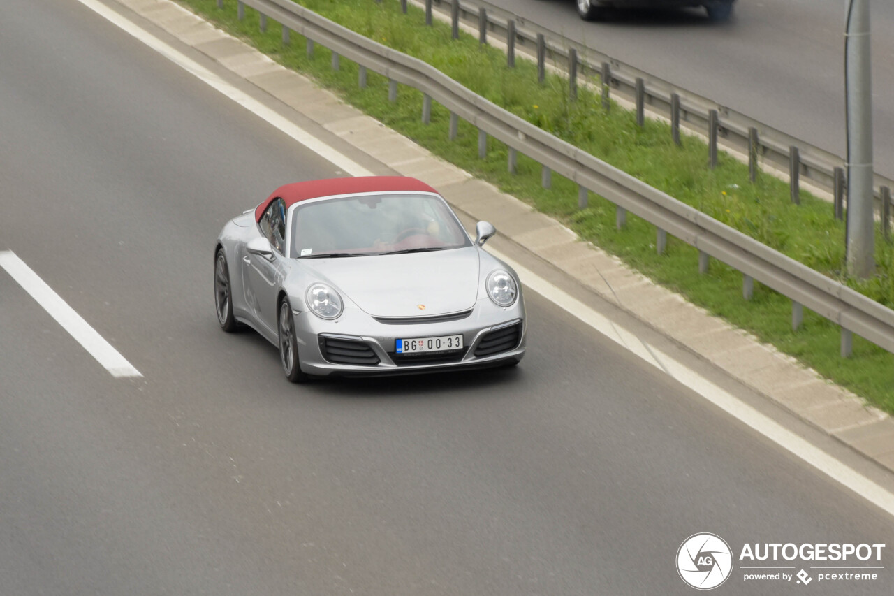 Porsche 991 Carrera S Cabriolet MkII