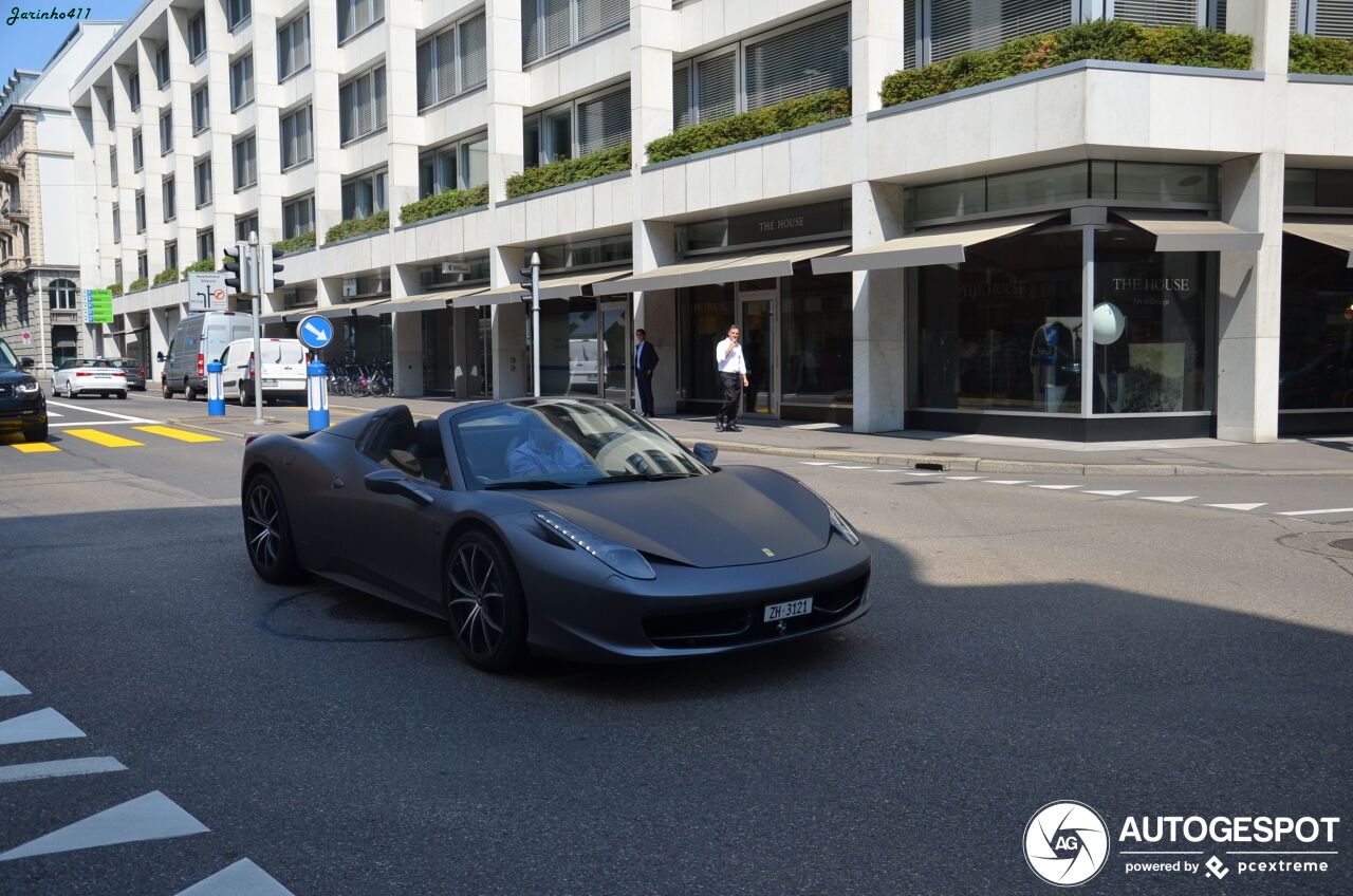 Ferrari 458 Spider