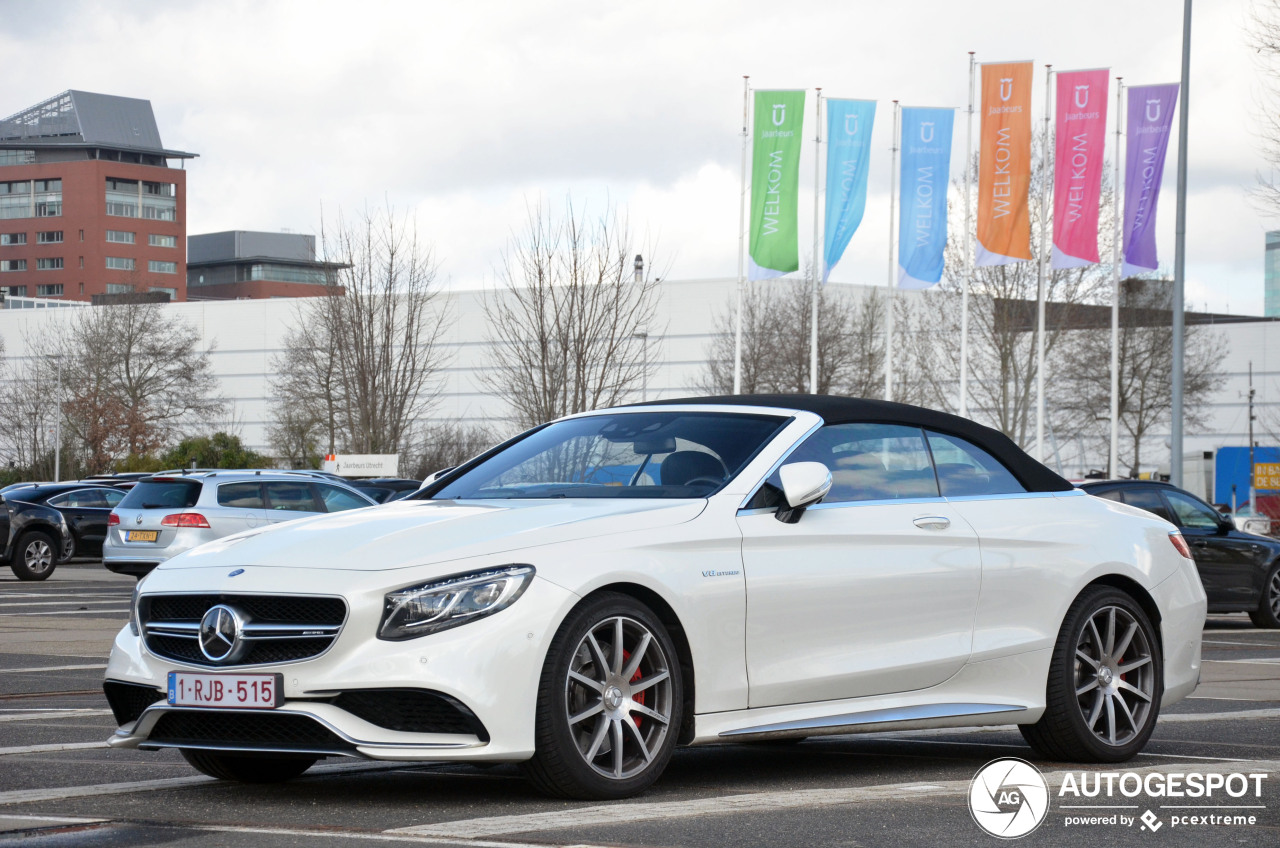 Mercedes-AMG S 63 Convertible A217