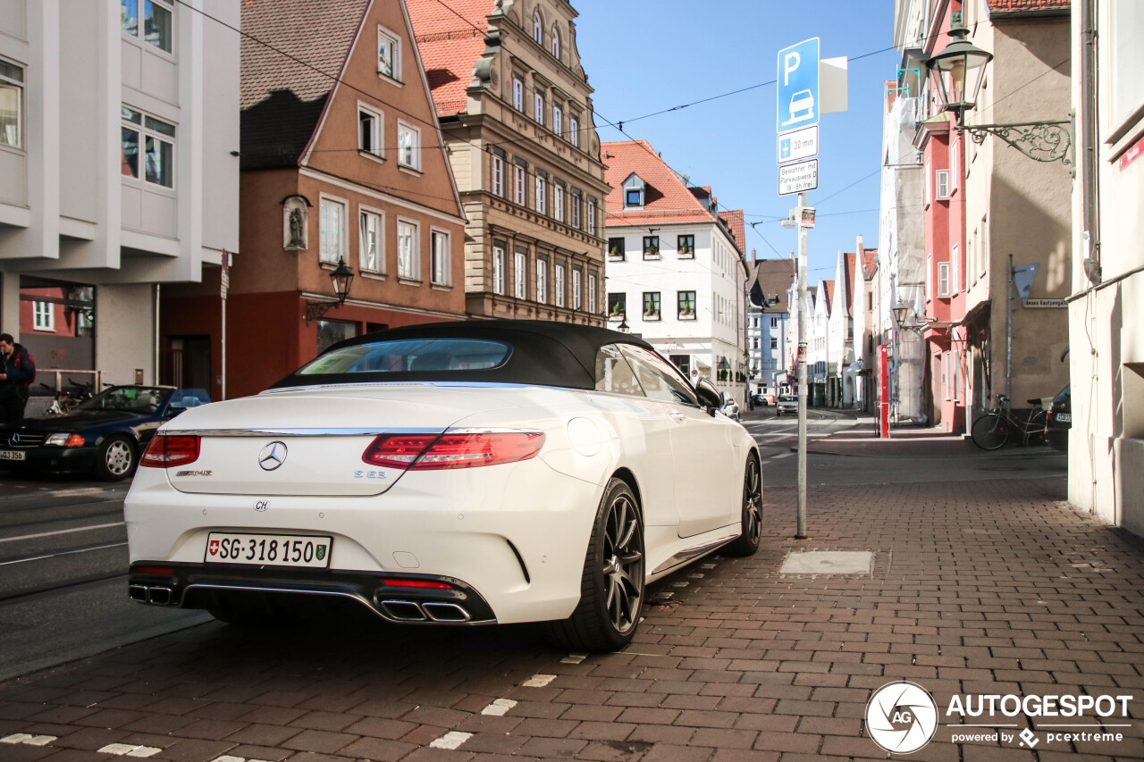 Mercedes-AMG S 63 Convertible A217