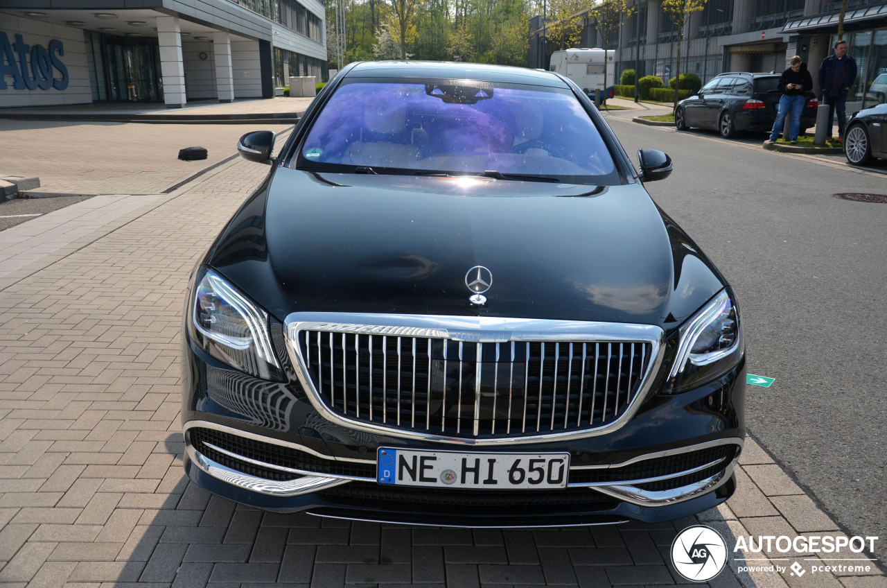 Mercedes-Maybach S 650 X222 2018