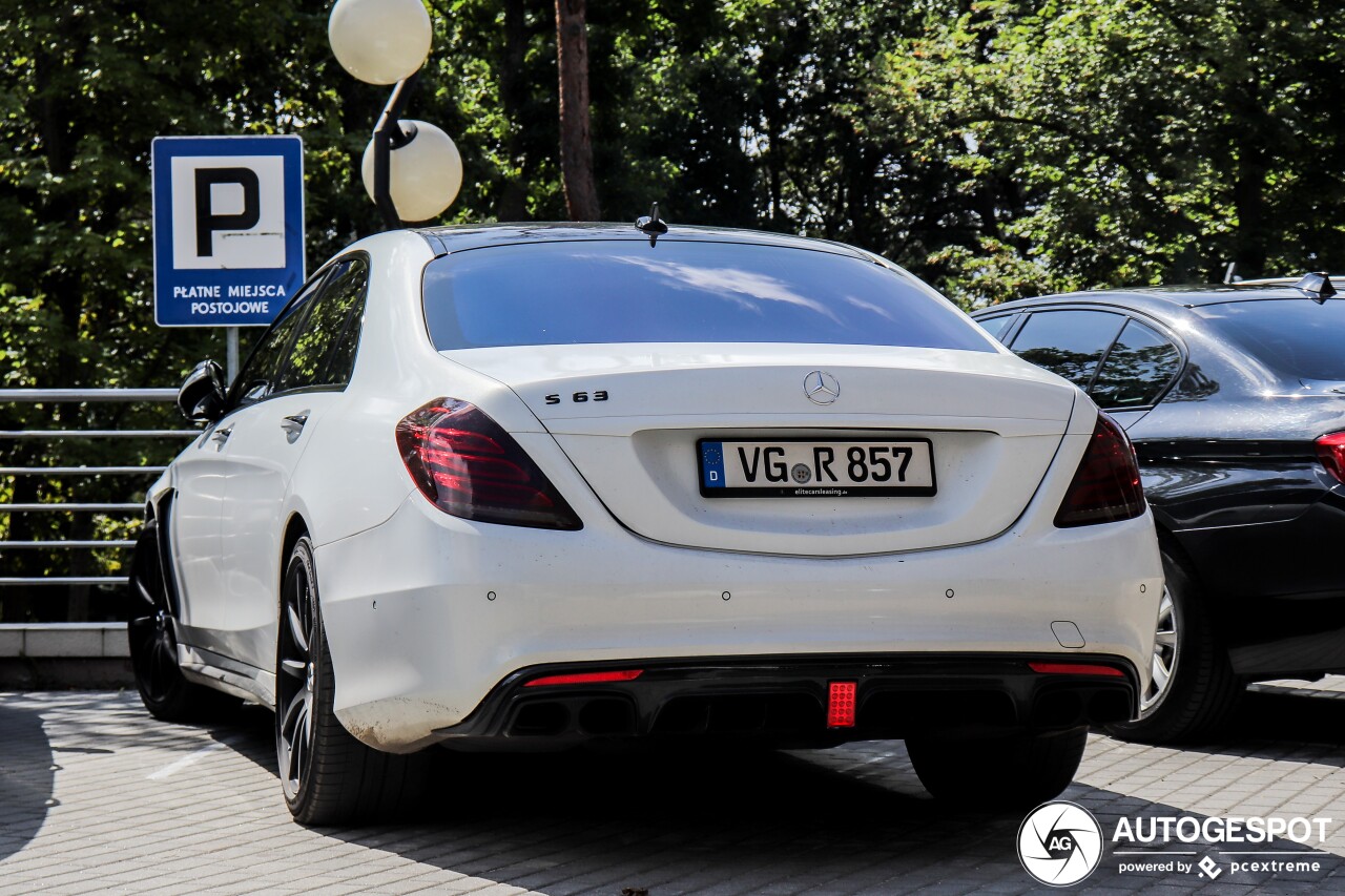 Mercedes-AMG S 63 V222 2017