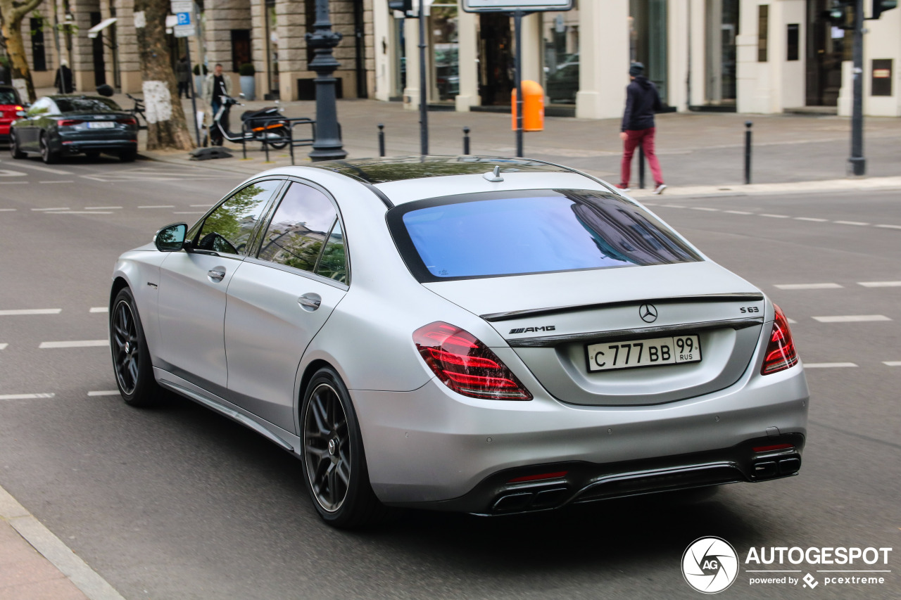 Mercedes-AMG S 63 V222 2017