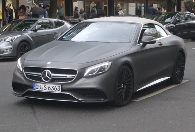 Mercedes-AMG S 63 Convertible A217