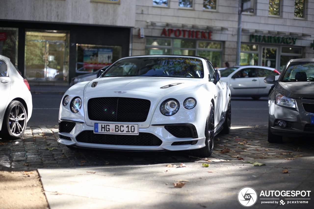 Bentley Continental Supersports Convertible 2018