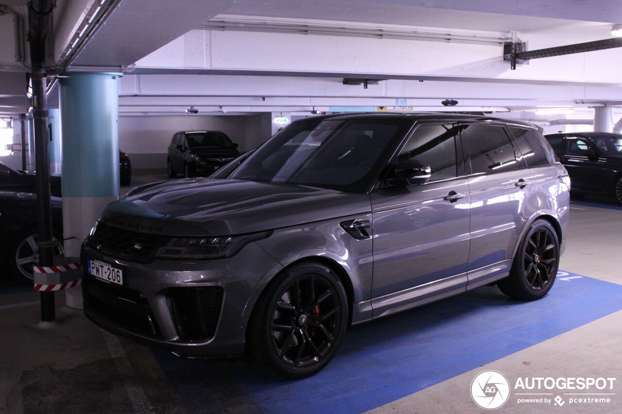 Land Rover Range Rover Sport SVR 2018