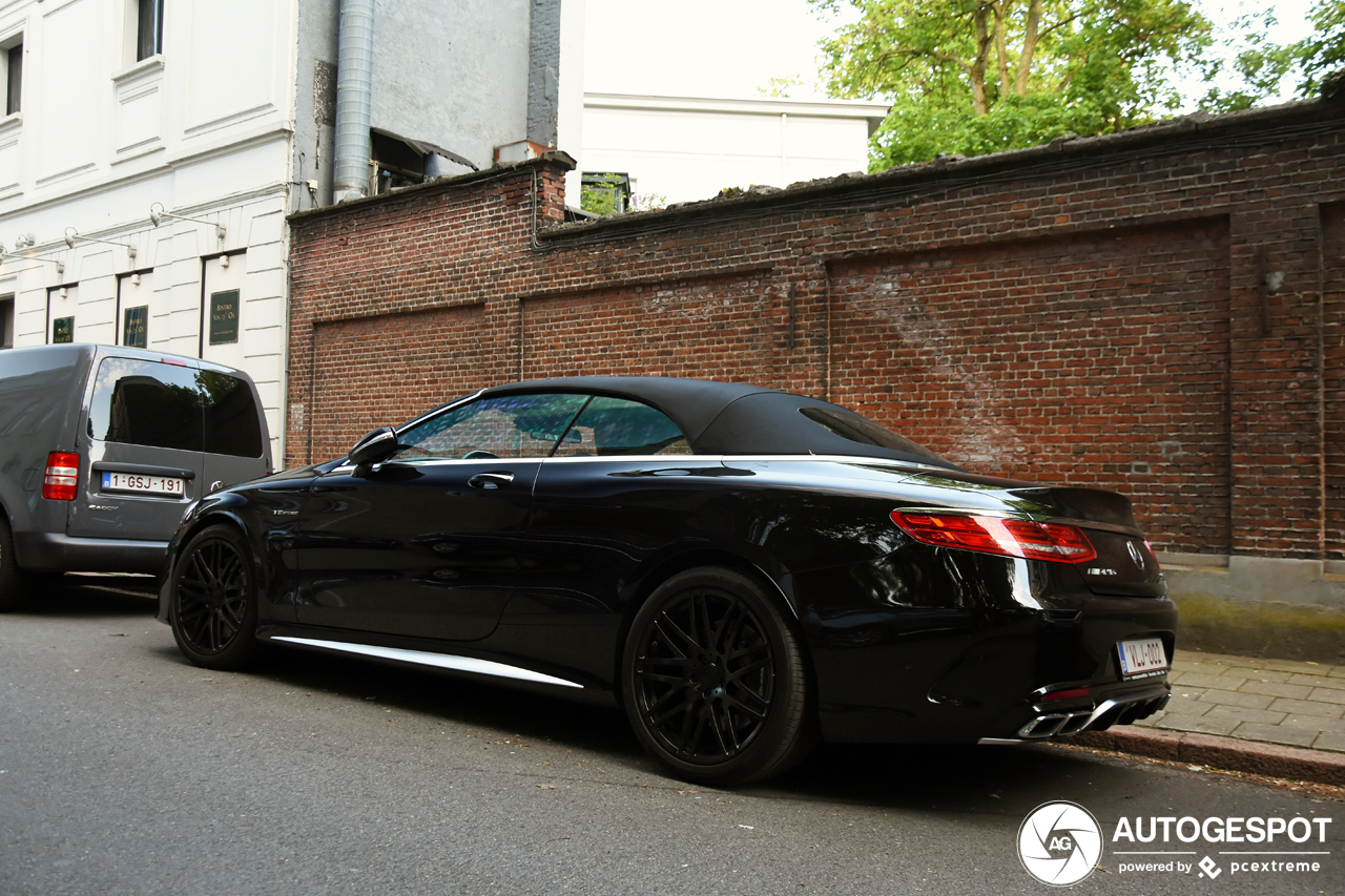 Mercedes-AMG S 63 Convertible A217