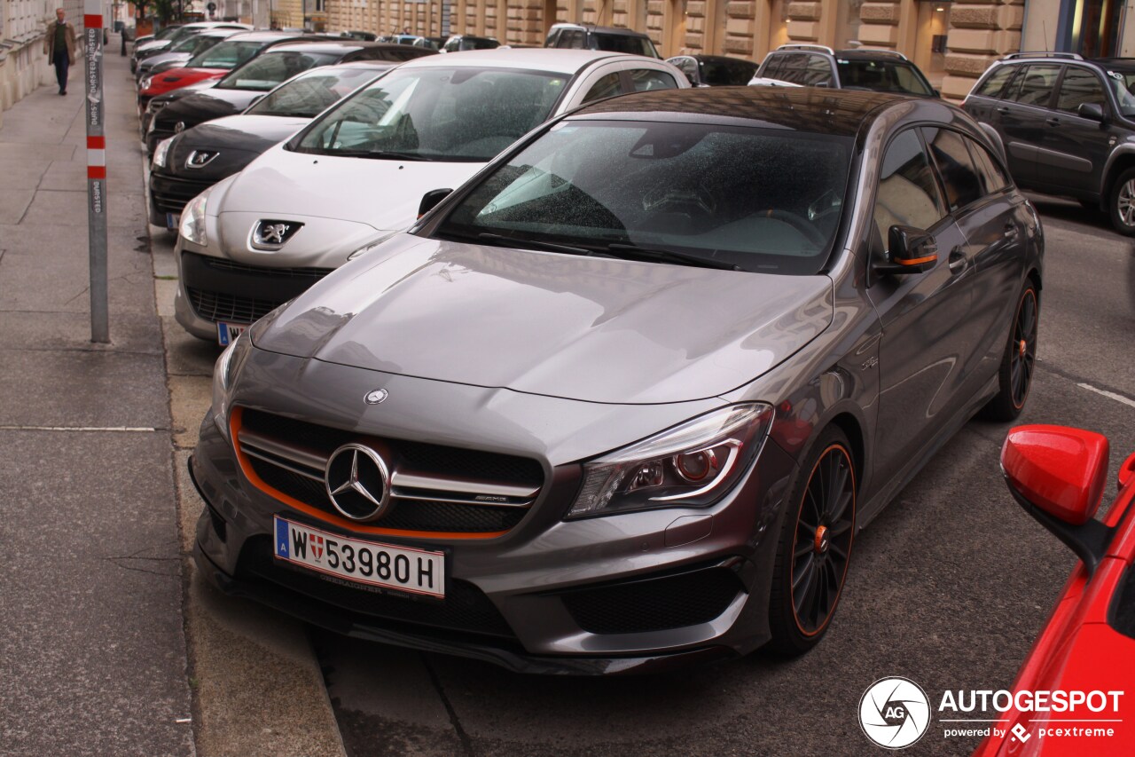 Mercedes-Benz CLA 45 AMG Shooting Brake OrangeArt Edition