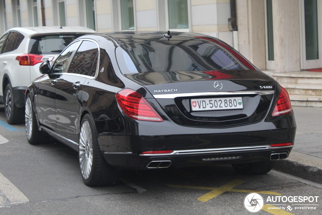 Mercedes-Maybach S 600 X222