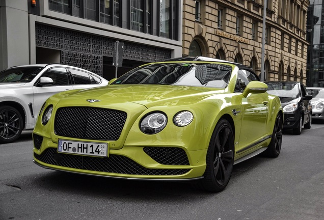 Bentley Continental GTC Speed 2016