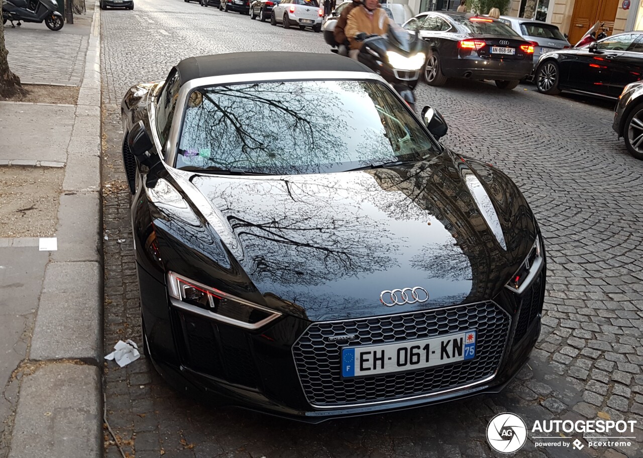 Audi R8 V10 Spyder 2016