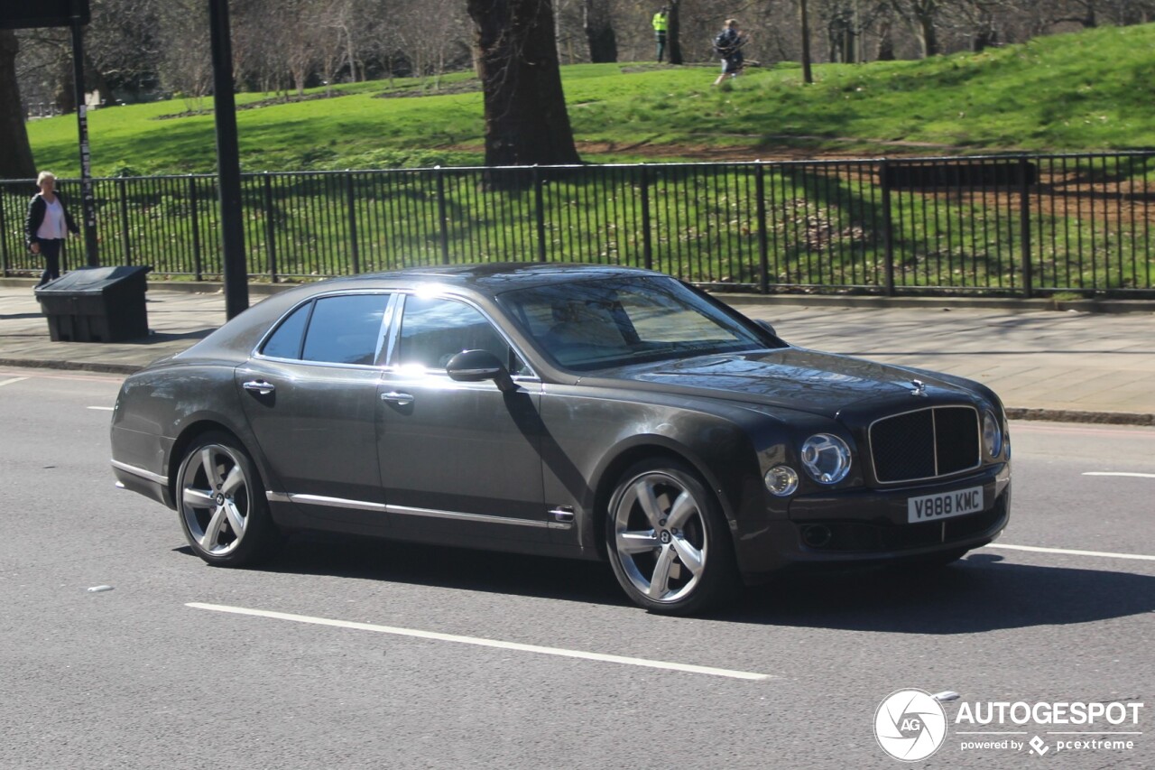 Bentley Mulsanne Speed 2015