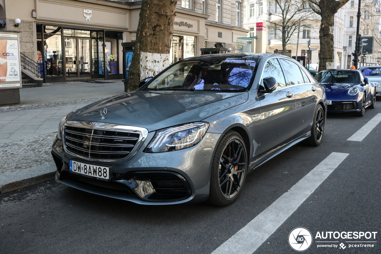 Mercedes-AMG S 63 V222 2017