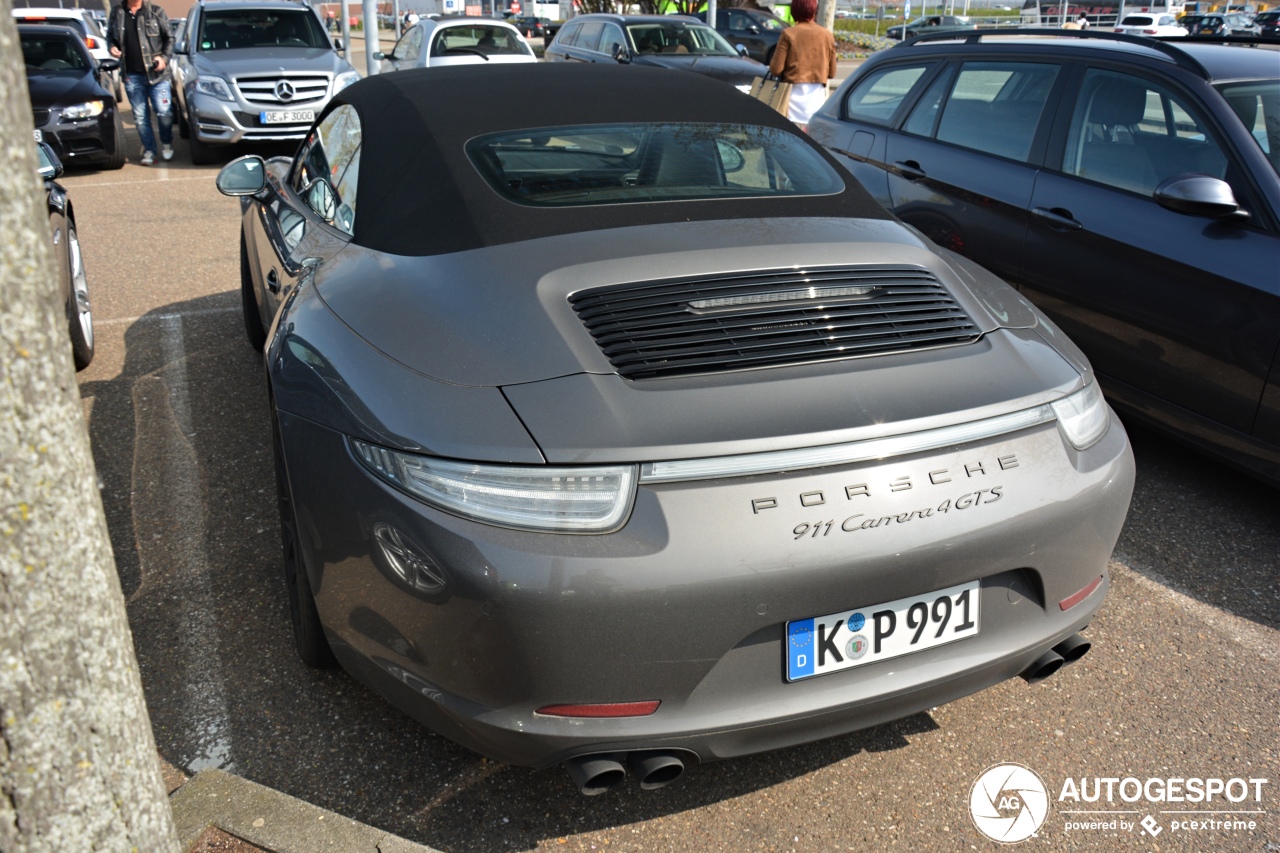 Porsche 991 Carrera 4 GTS Cabriolet MkI