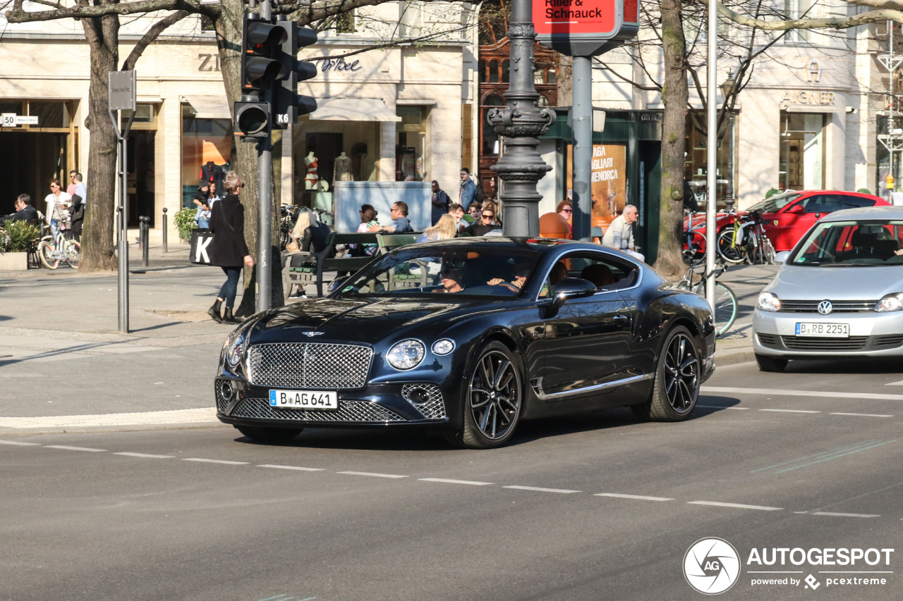 Bentley Continental GT 2018 First Edition