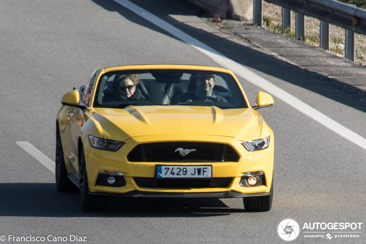 Ford Mustang GT Convertible 2015