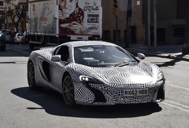 McLaren 650S Spider Mule