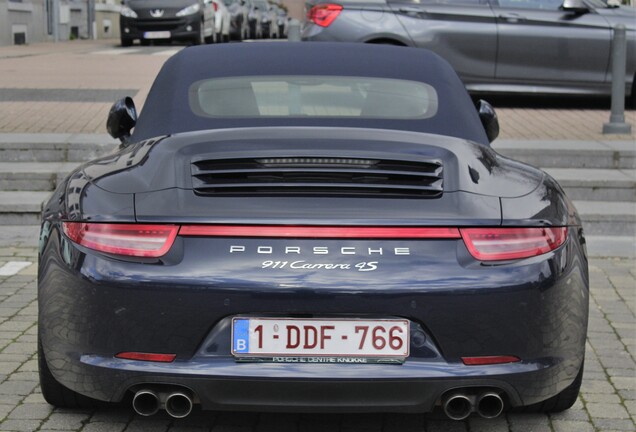 Porsche 991 Carrera 4S Cabriolet MkI