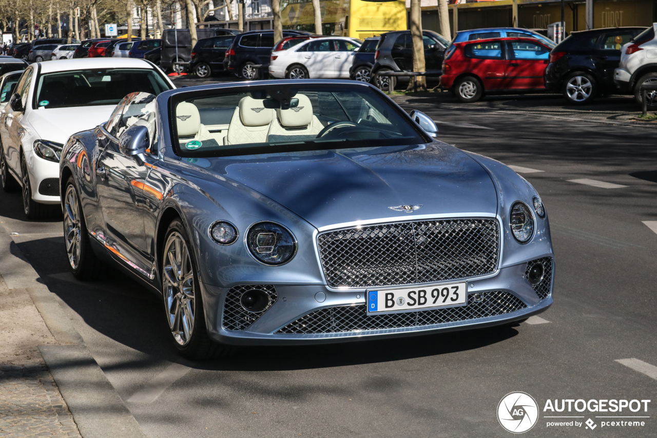 Bentley Continental GTC 2019 First Edition