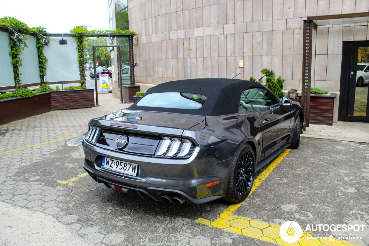 Ford Mustang GT Convertible 2018