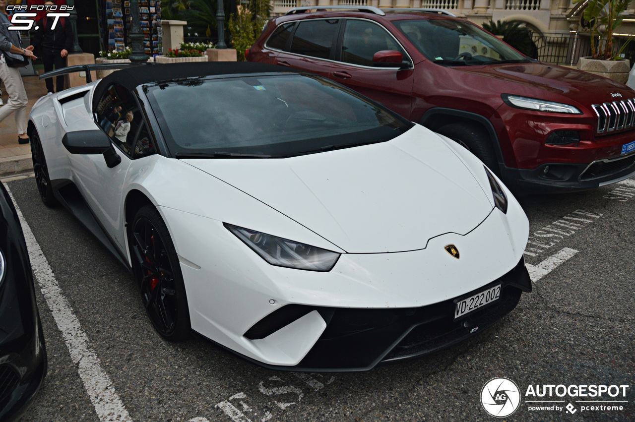 Lamborghini Huracán LP640-4 Performante Spyder