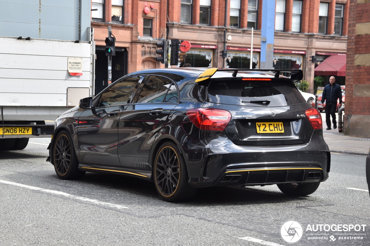 Mercedes-AMG A 45 W176 Yellow Night Edition